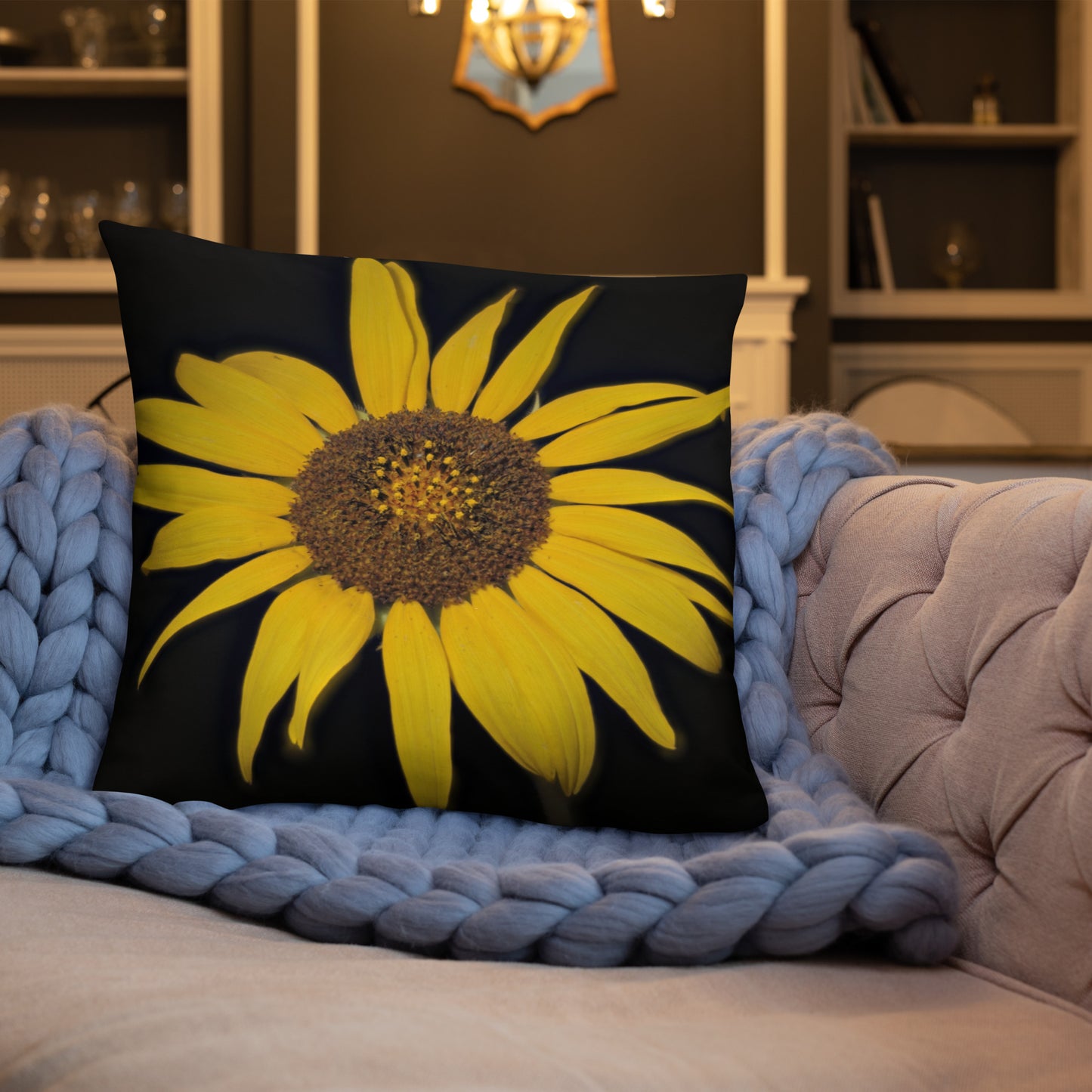 Sunflower Pillow