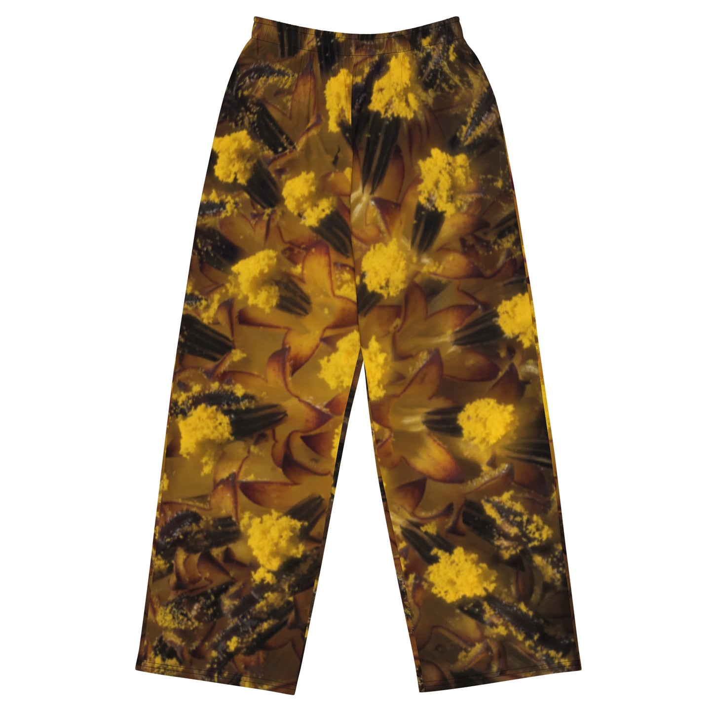 Sunflower All-over print unisex wide-leg pants