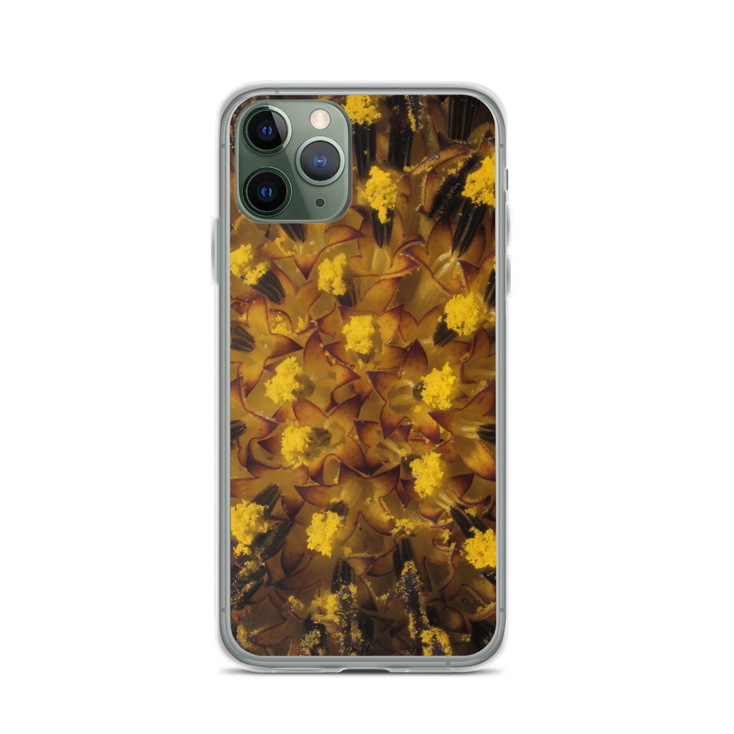 Sunflower Macro iPhone Case