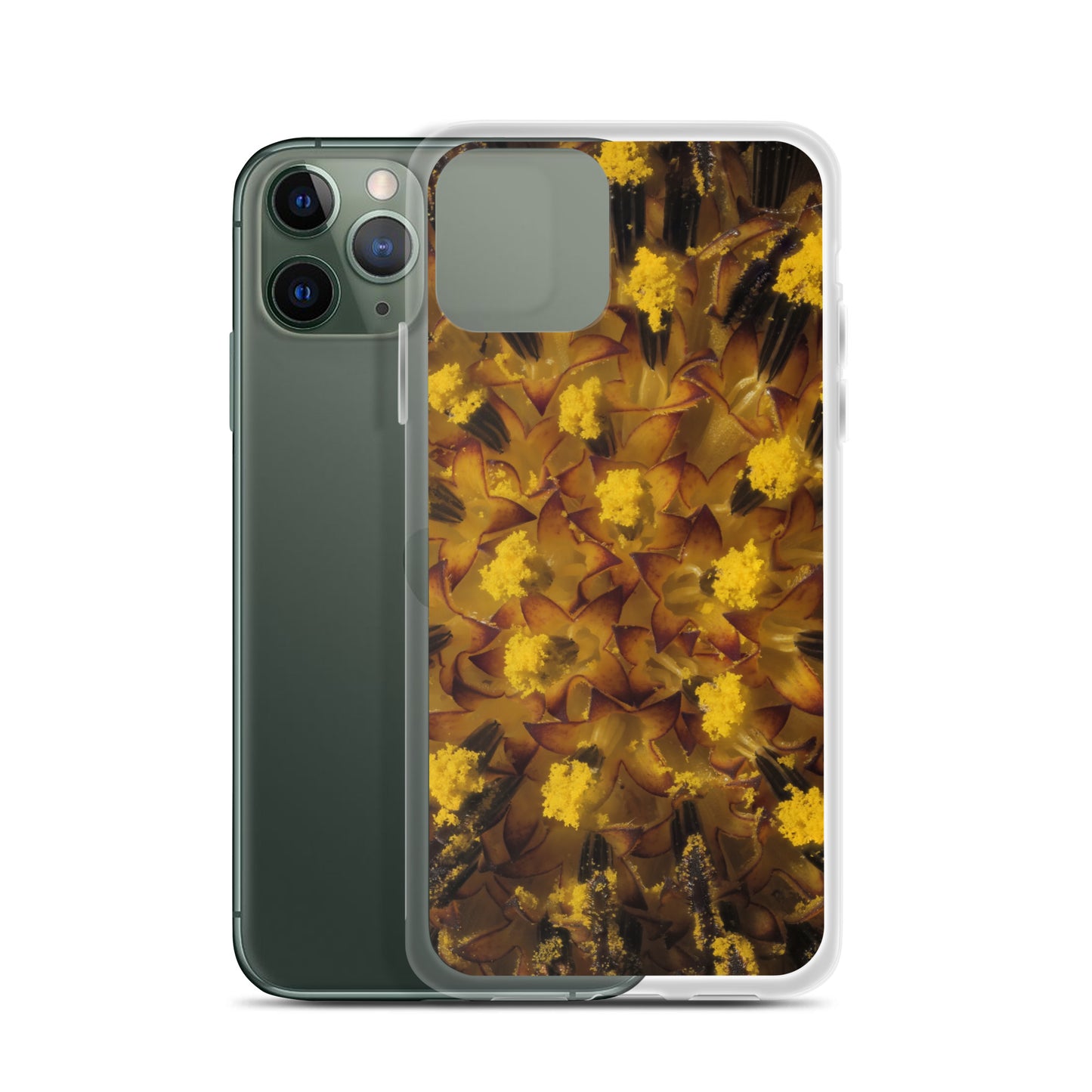 Sunflower Macro iPhone Case