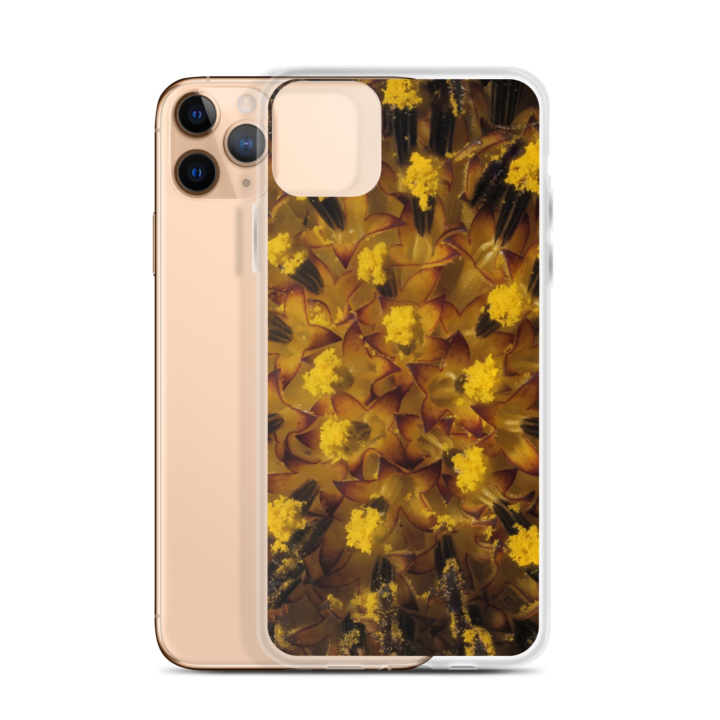 Sunflower Macro iPhone Case