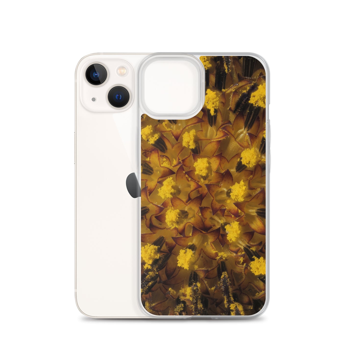 Sunflower Macro iPhone Case