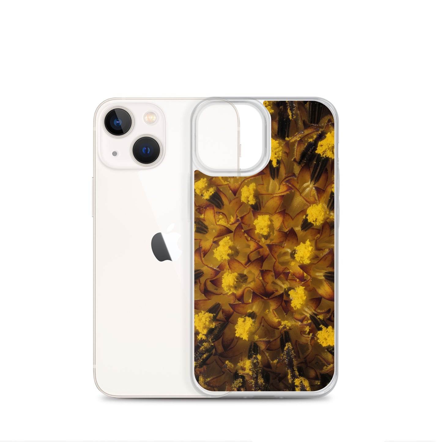 Sunflower Macro iPhone Case