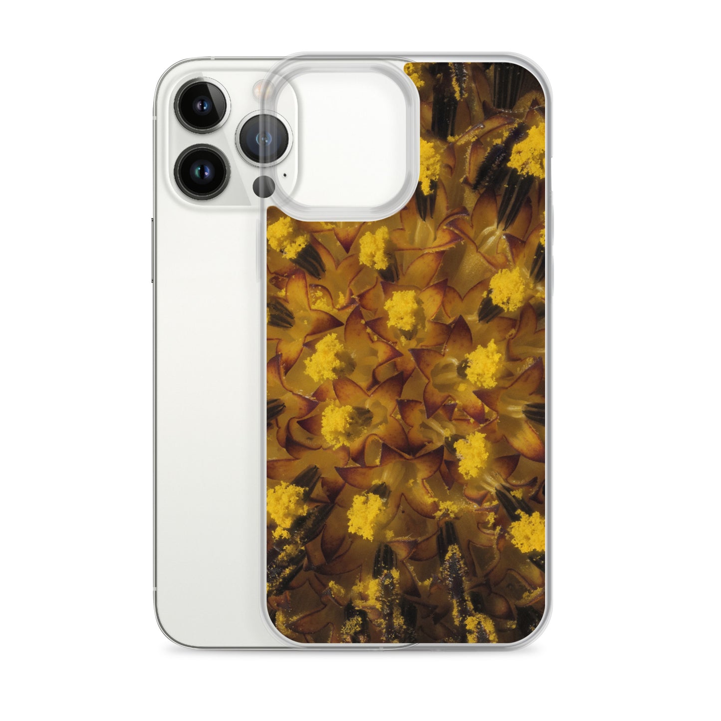 Sunflower Macro iPhone Case