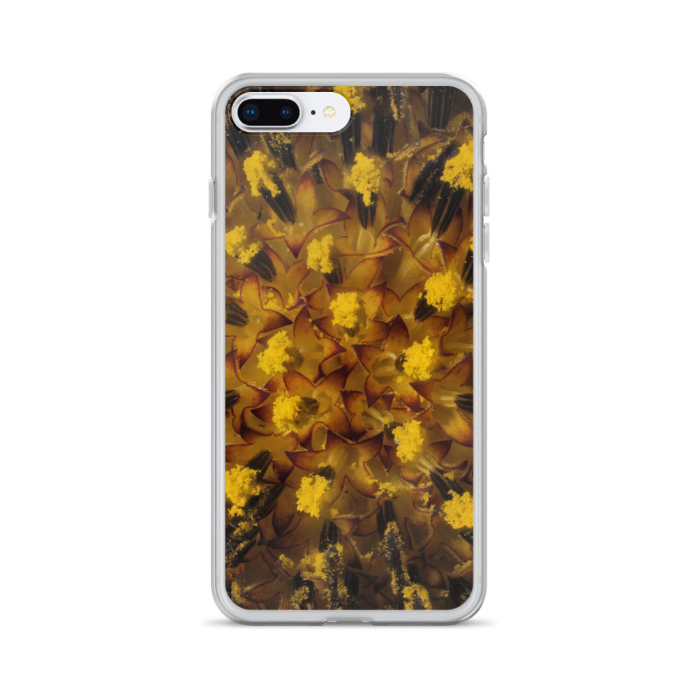 Sunflower Macro iPhone Case