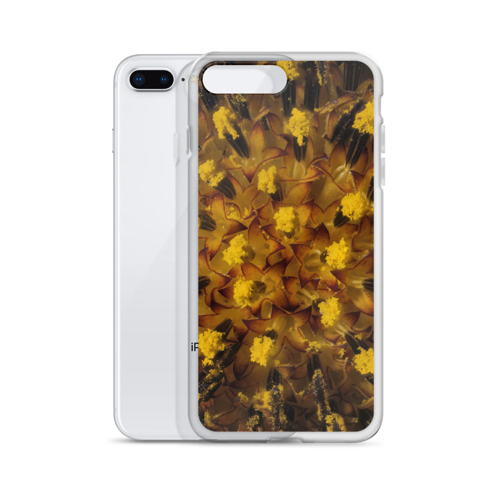 Sunflower Macro iPhone Case