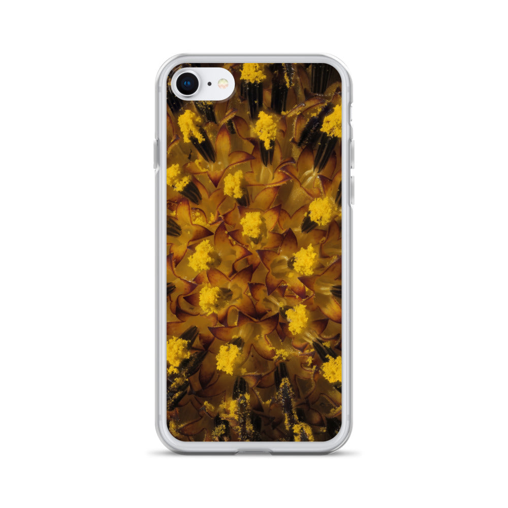 Sunflower Macro iPhone Case