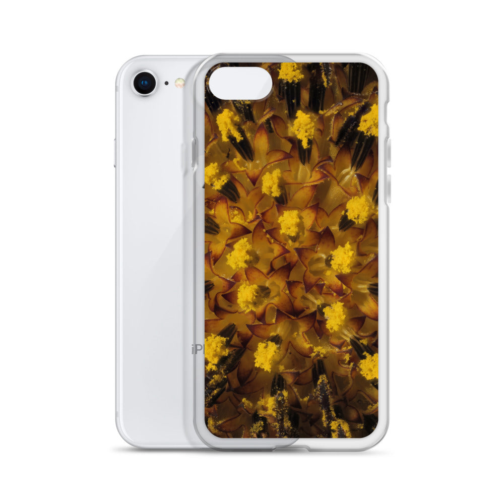 Sunflower Macro iPhone Case