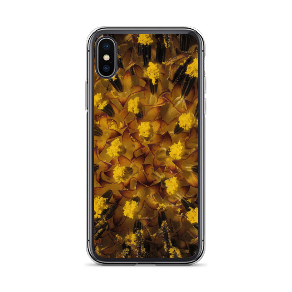 Sunflower Macro iPhone Case