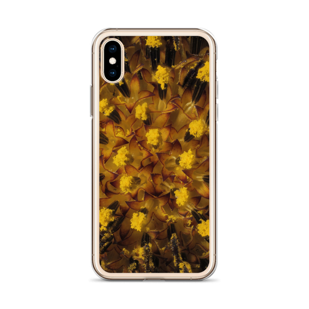 Sunflower Macro iPhone Case