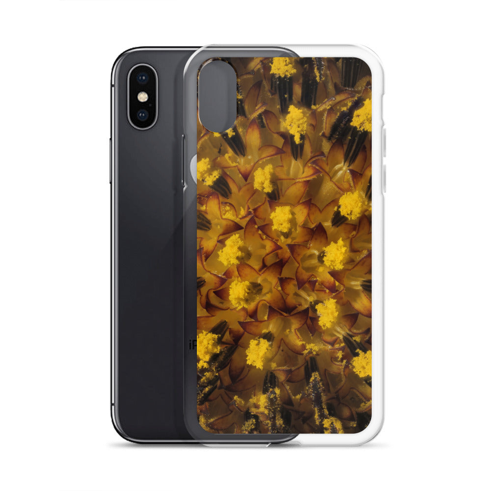 Sunflower Macro iPhone Case