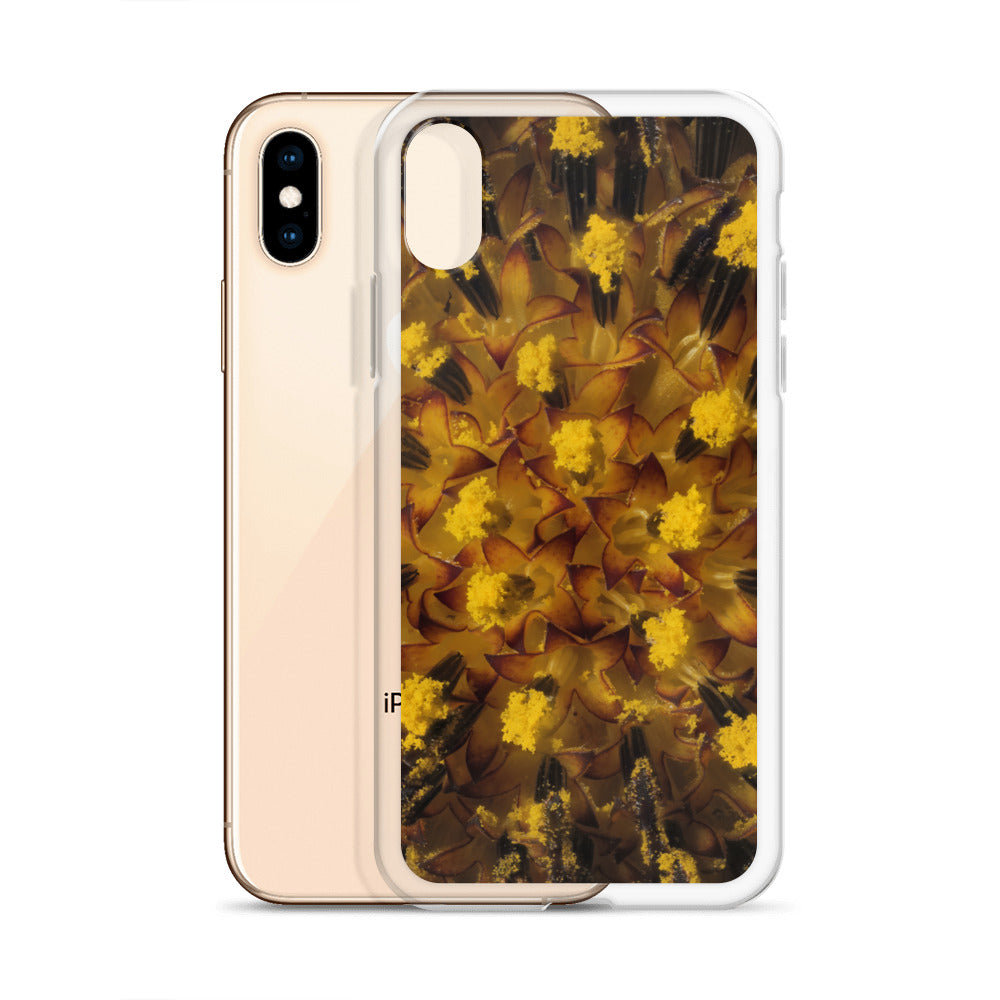 Sunflower Macro iPhone Case