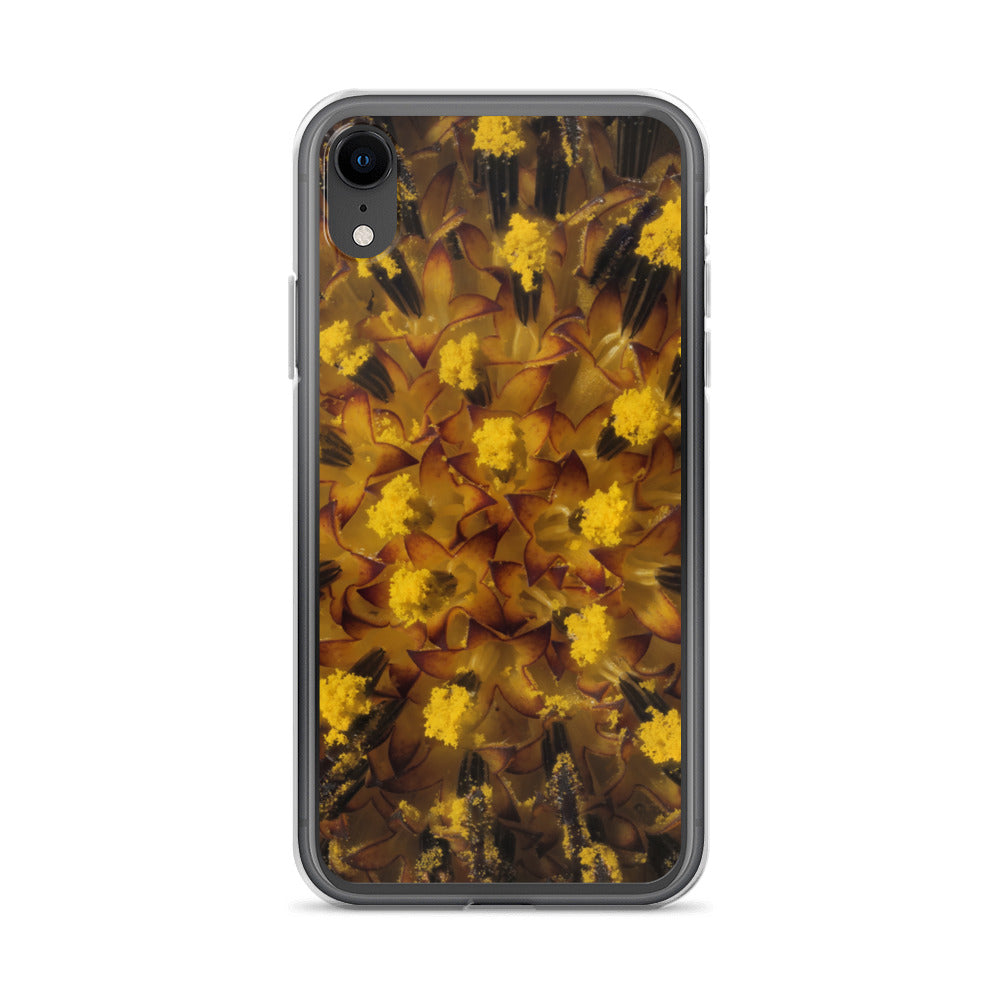 Sunflower Macro iPhone Case