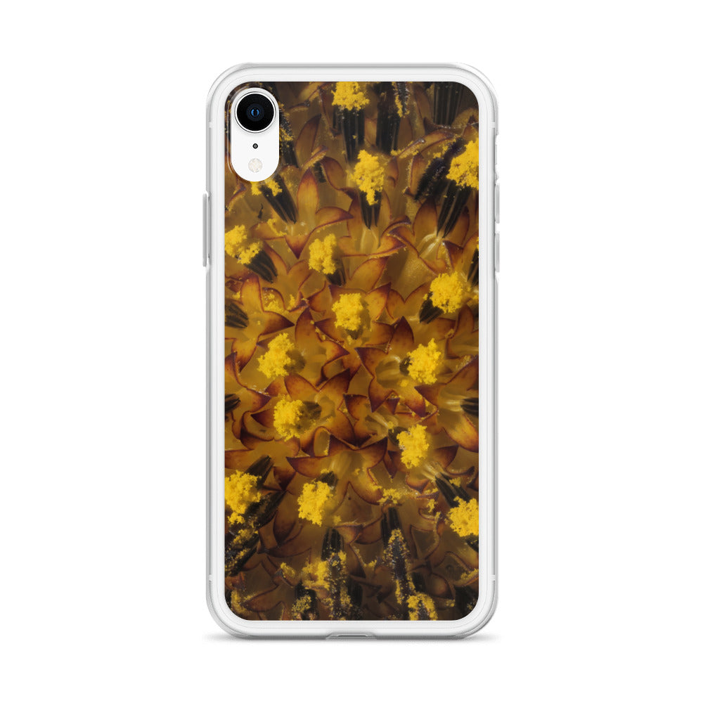 Sunflower Macro iPhone Case