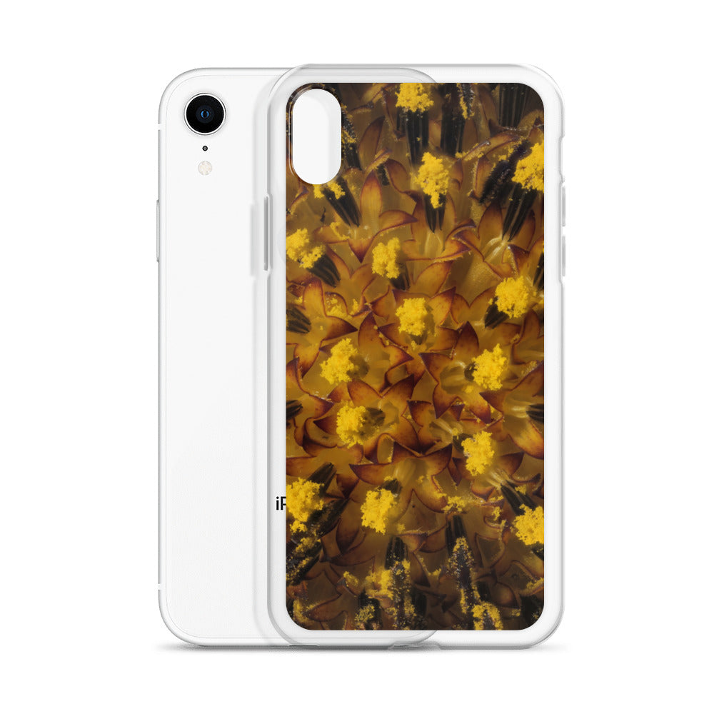 Sunflower Macro iPhone Case