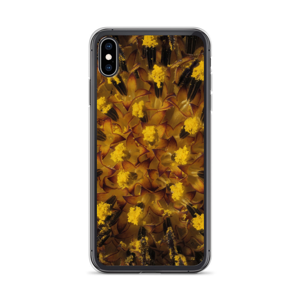 Sunflower Macro iPhone Case