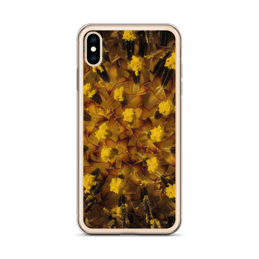 Sunflower Macro iPhone Case