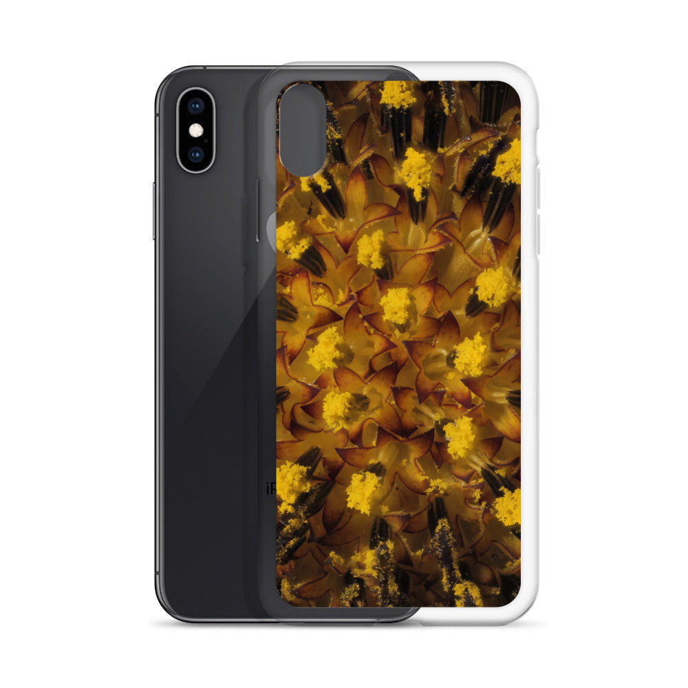 Sunflower Macro iPhone Case