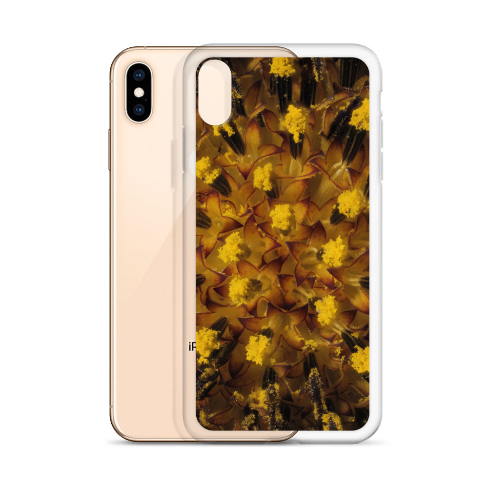 Sunflower Macro iPhone Case