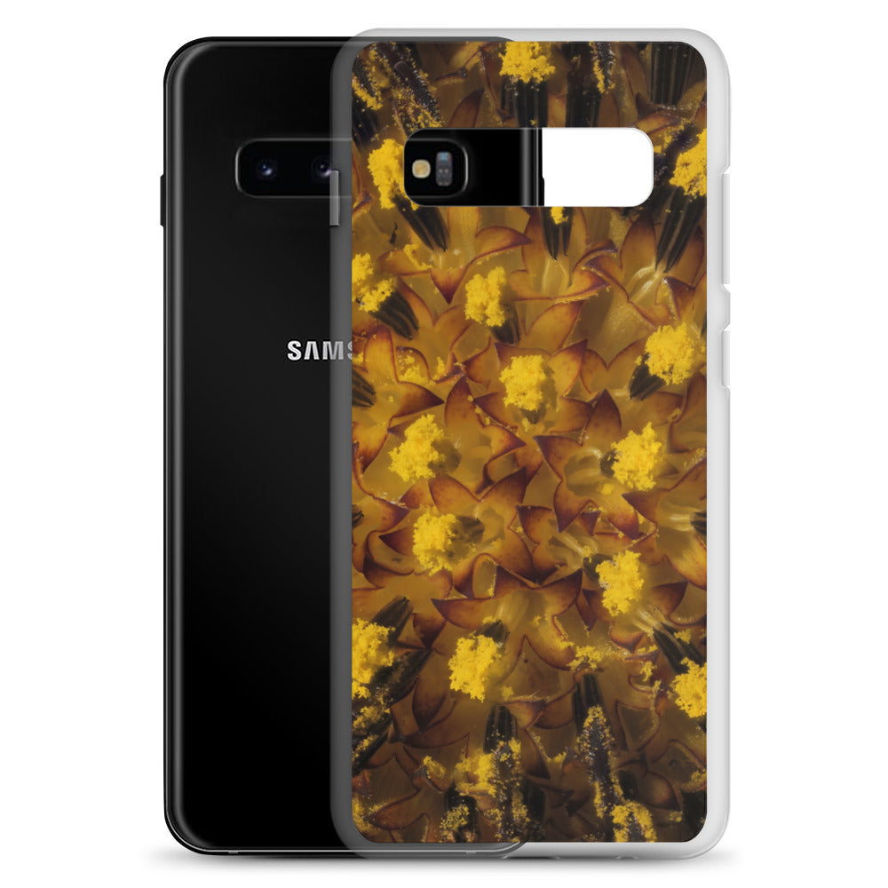 Sunflower Macro Samsung Case