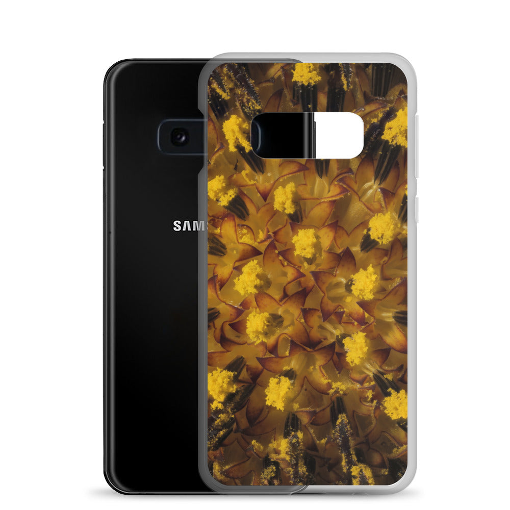 Sunflower Macro Samsung Case